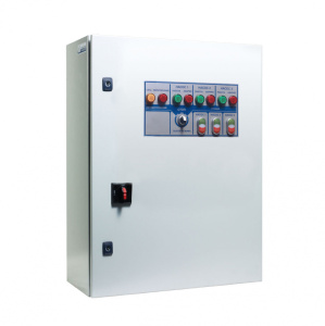 Шкаф управления канализационной станции АЛЬФАУМ АЛМ-ШУН SA0.1-KNS-MZ1-4 c ПЧ 1x4 кВт