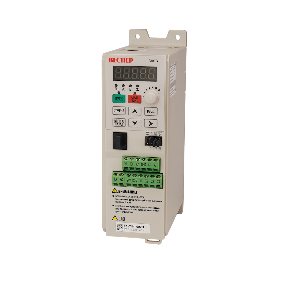 E5-MINI-002Н 1,5кВт 380В